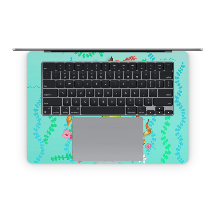 Merkitten with Ukelele - Apple MacBook Skin
