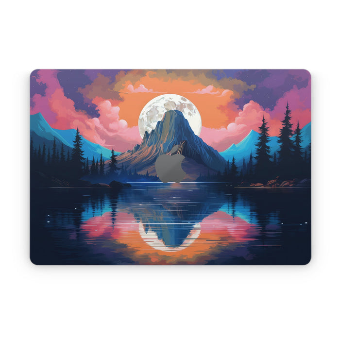 Mountain Moonrise - Apple MacBook Skin