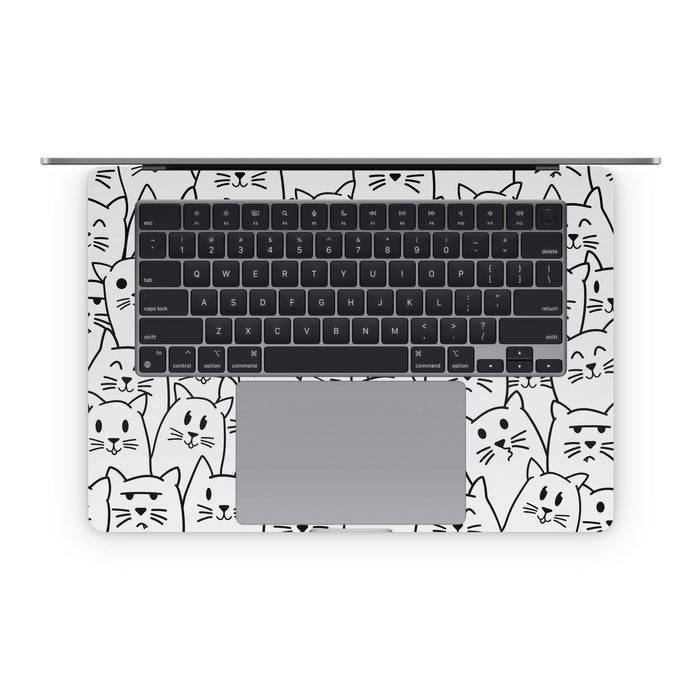 Moody Cats - Apple MacBook Skin