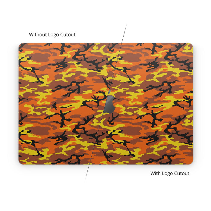 Orange Camo - Apple MacBook Skin