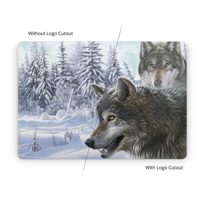 Snow Wolves - Apple MacBook Skin