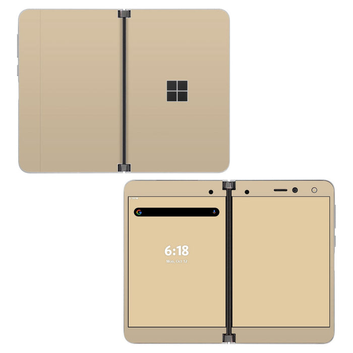 Solid State Beige - Microsoft Surface Duo Skin