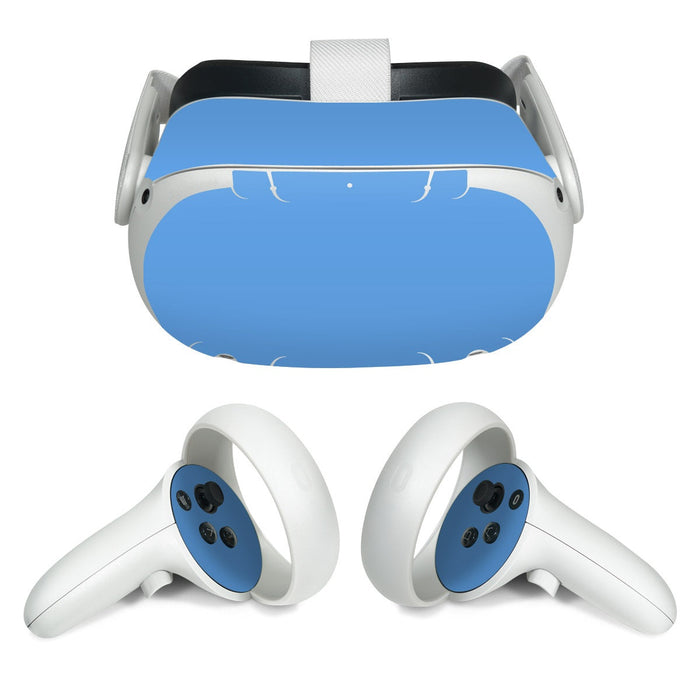 Solid State Blue - Meta Quest 2 Skin