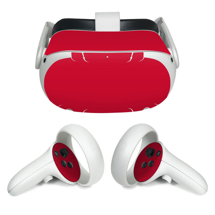 Solid State Red - Meta Quest 2 Skin