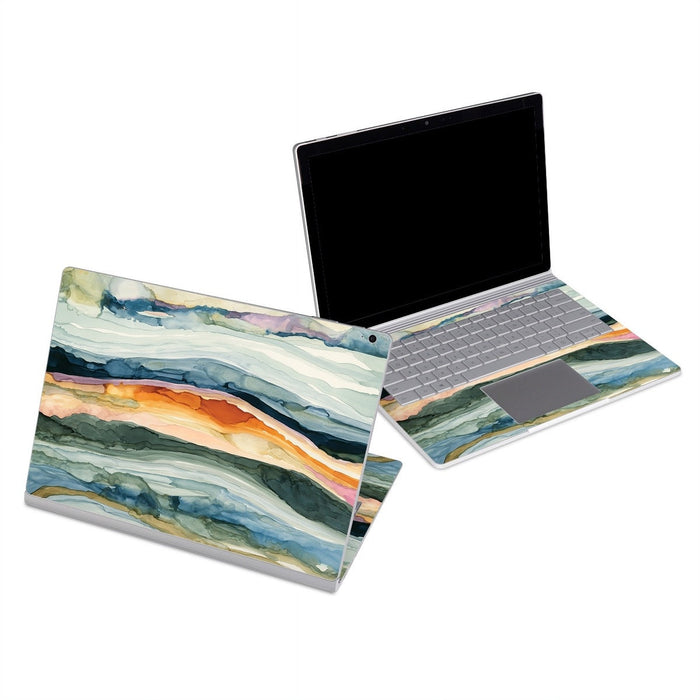Layered Earth - Microsoft Surface Book Skin