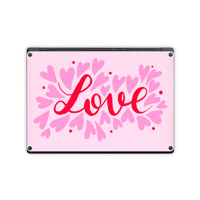 Love Hearts - Microsoft Surface Laptop Skin