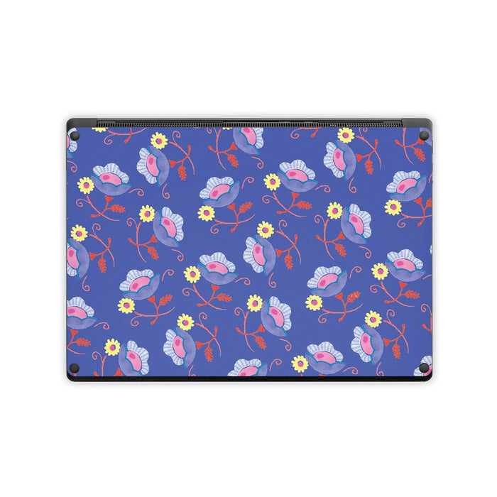Purple Flowers - Microsoft Surface Laptop Skin
