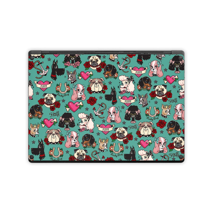 Tattoo Dogs - Microsoft Surface Laptop Skin