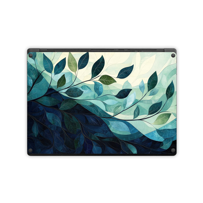 Teal and Indigo - Microsoft Surface Laptop Skin