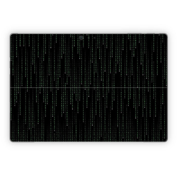 Matrix Style Code - Microsoft Surface Pro Skin