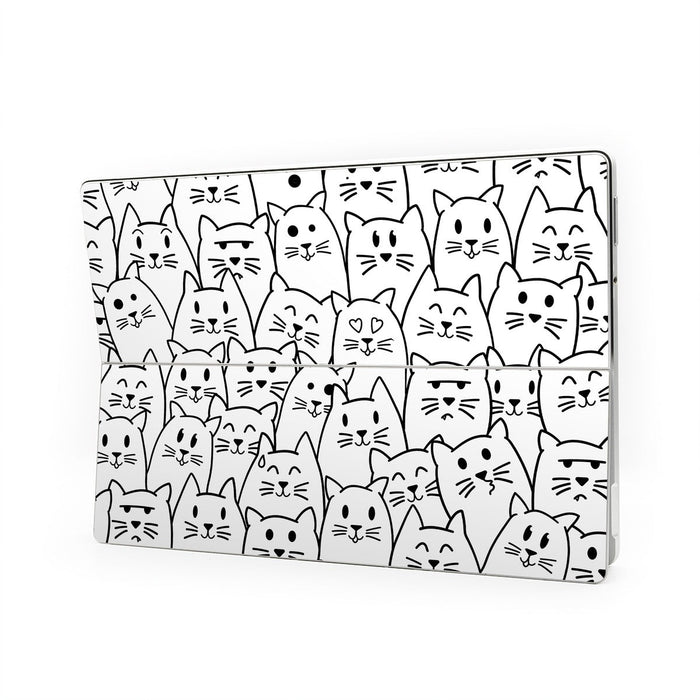 Moody Cats - Microsoft Surface Pro Skin