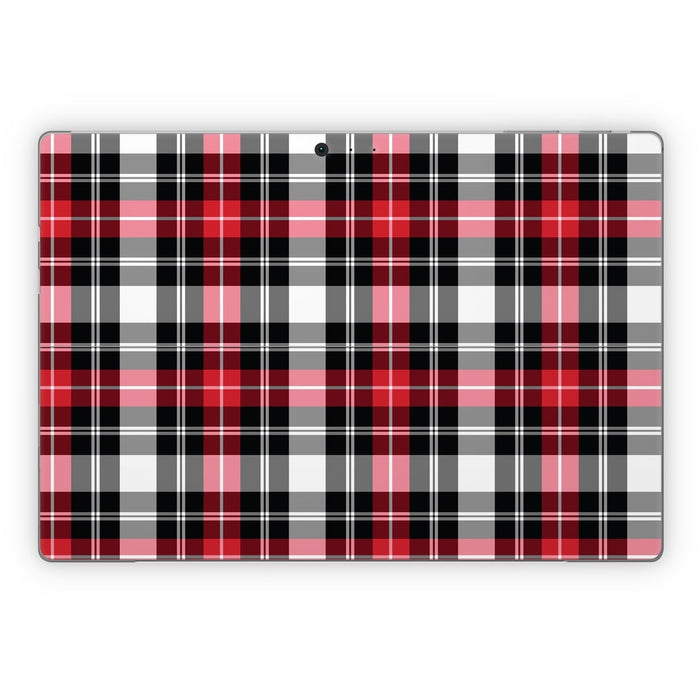 Red Plaid - Microsoft Surface Pro Skin