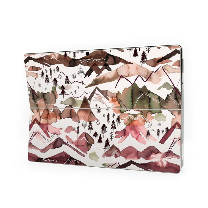 Red Mountains - Microsoft Surface Pro Skin