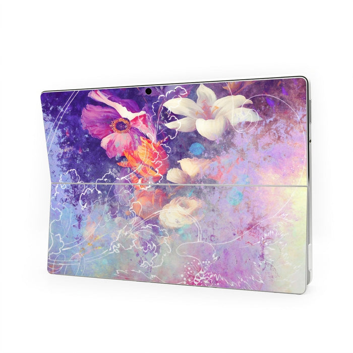Sketch Flowers Lily - Microsoft Surface Pro Skin