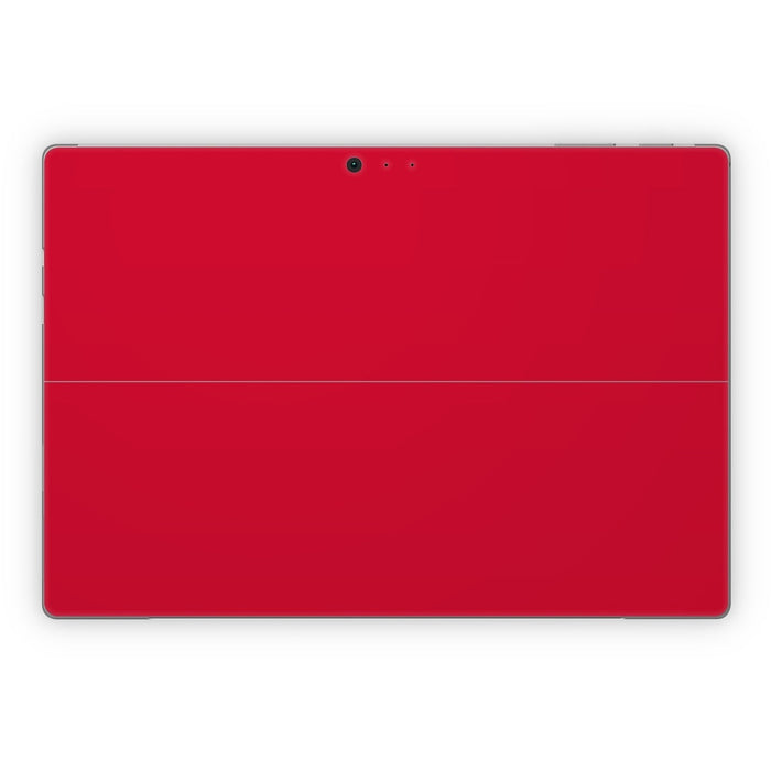 Solid State Red - Microsoft Surface Pro Skin