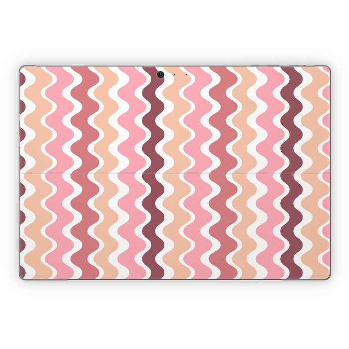 Pink Waves - Microsoft Surface Pro Skin