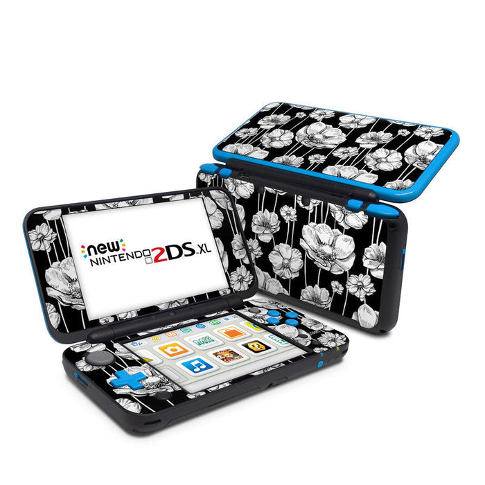Striped Blooms - Nintendo 2DS XL Skin