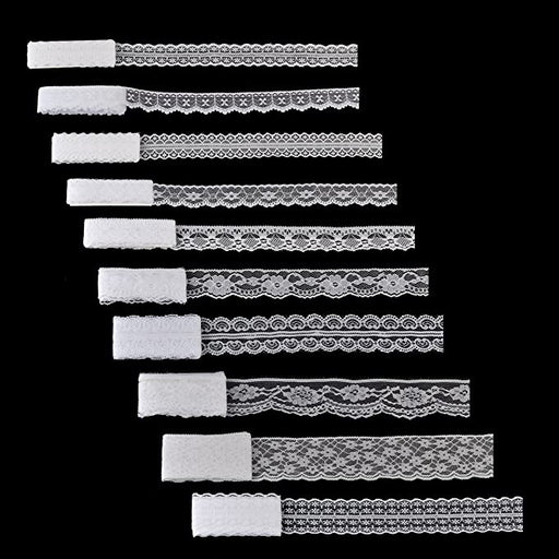 Designer Decorating Embroidered Lace and Trims for Sewing and DIY Craft Projects (30 Yard, 10 Style Set (Each Style 3 Yard)) - eZthings USA WE SORT ALL THE CRAZIEST GADGETS, GIZMOS, TOYS & TECHNOLOGY, SO YOU DON'T HAVE TO.