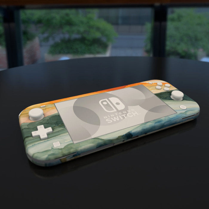 Layered Earth - Nintendo Switch Lite Skin