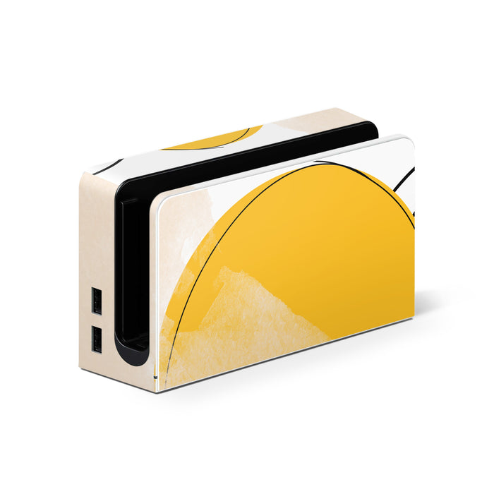 Abstract Yellow - Nintendo Switch Skin