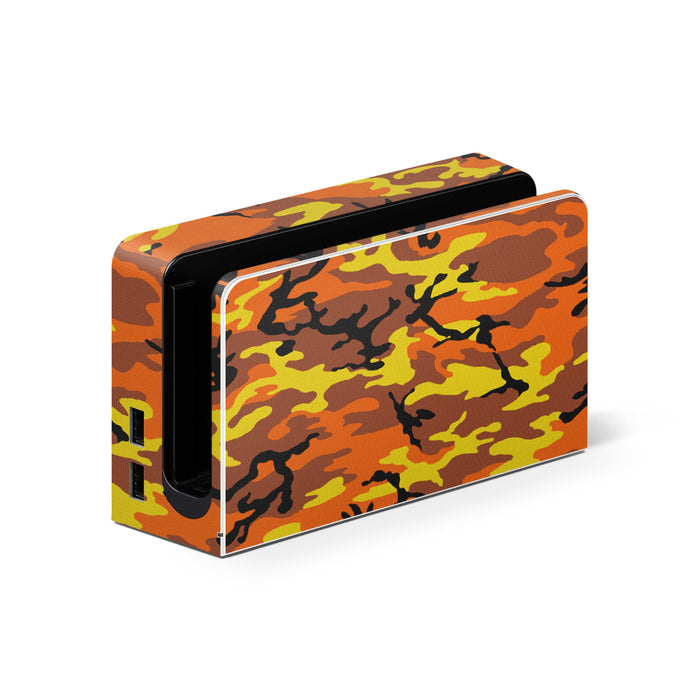 Orange Camo - Nintendo Switch Skin