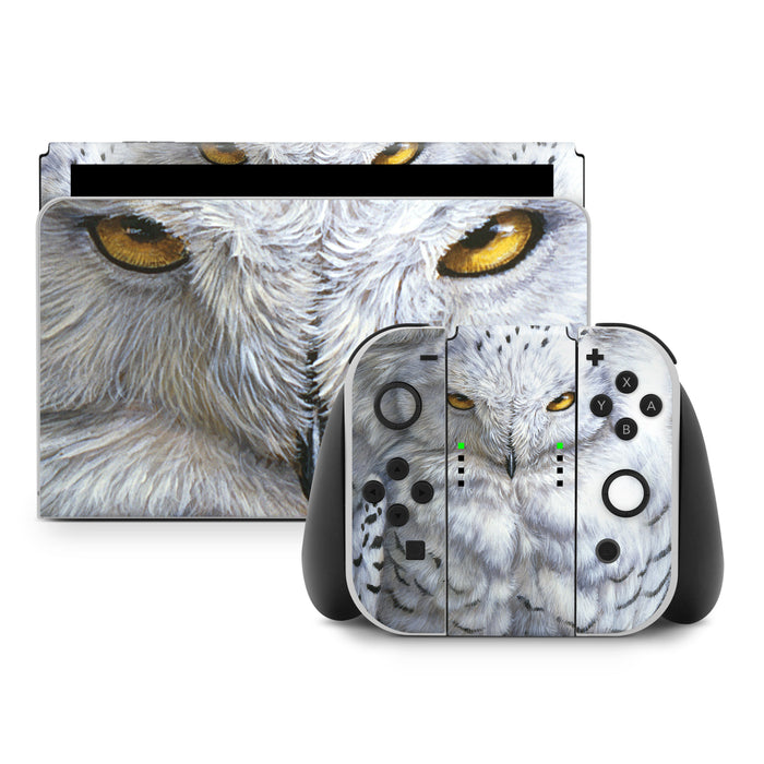 Snowy Owl - Nintendo Switch Skin