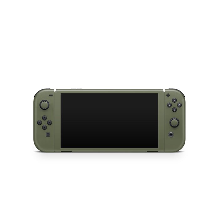 Solid State Olive Drab - Nintendo Switch Skin