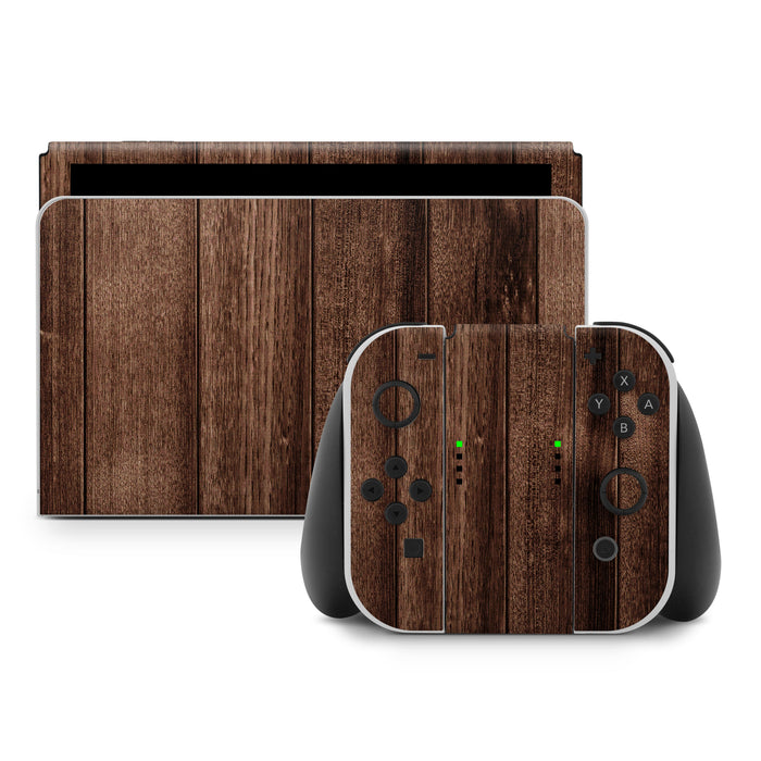 Stained Wood - Nintendo Switch Skin