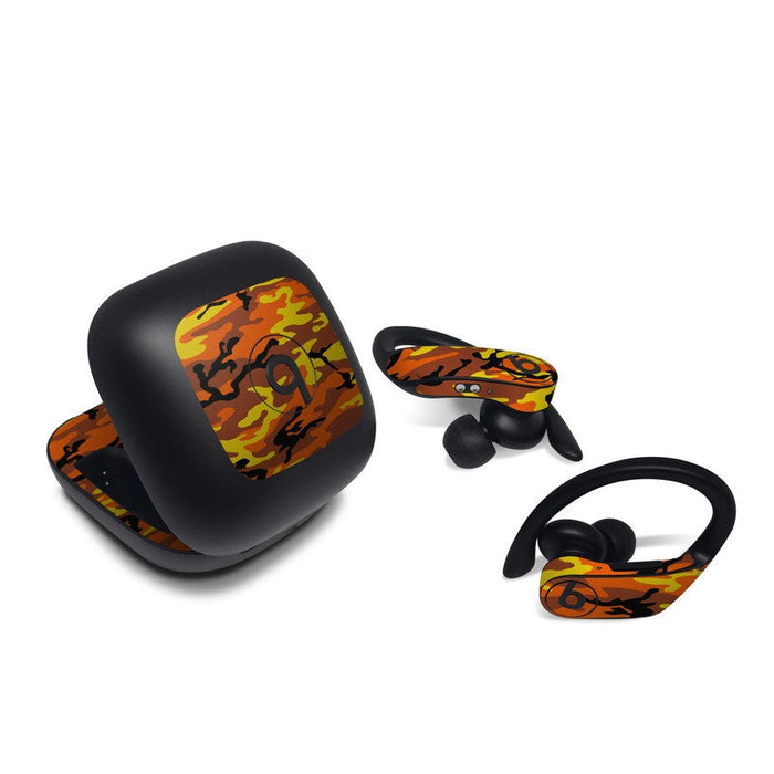 Orange Camo - Beats Powerbeats Pro (2019) Skin