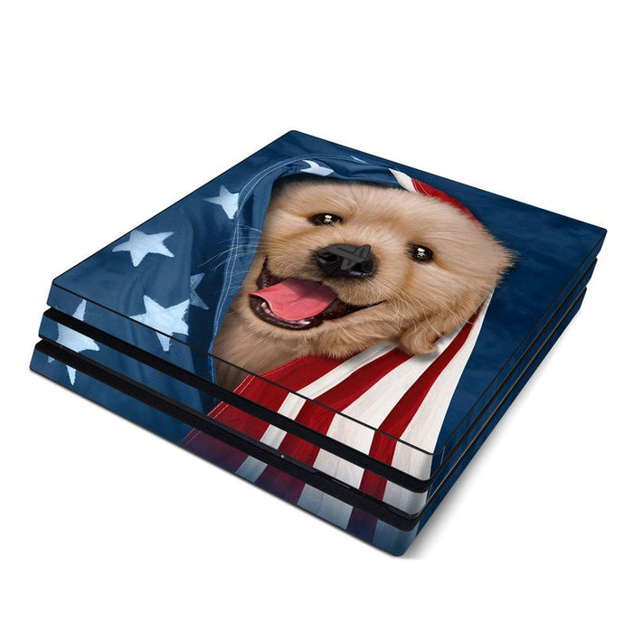 Patriotic Retriever - Sony PS4 Pro Skin