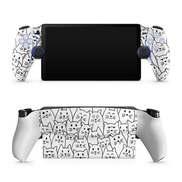 Moody Cats - Sony PlayStation Portal Skin