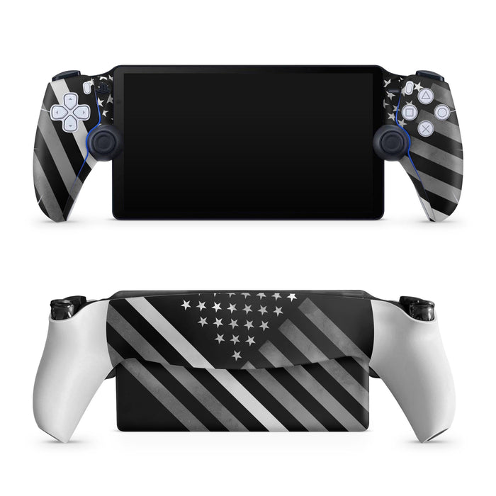 Thin White Line Hero - Sony PlayStation Portal Skin