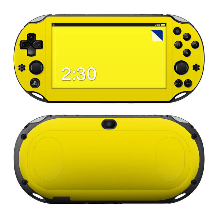 Solid State Yellow - Sony PS Vita 2000 Skin