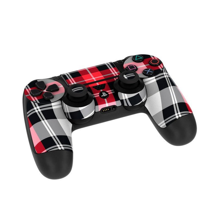Red Plaid - Sony PS4 Controller Skin