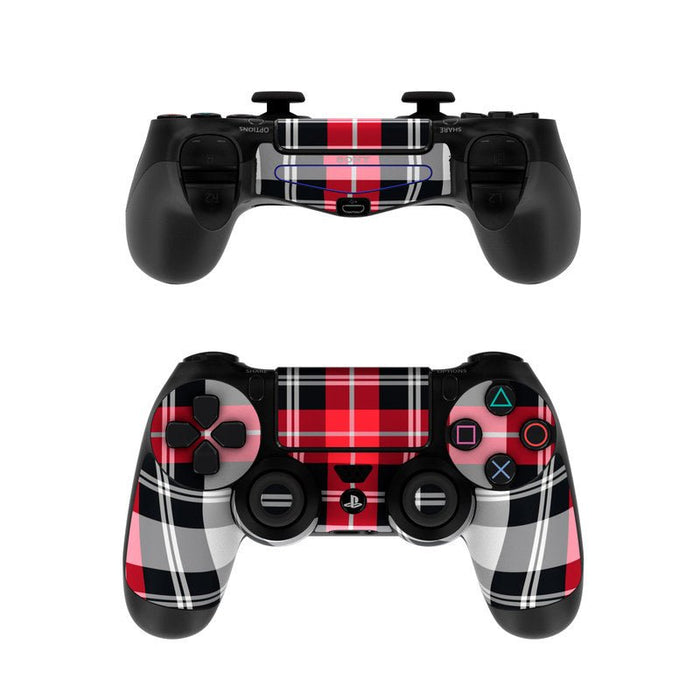 Red Plaid - Sony PS4 Controller Skin