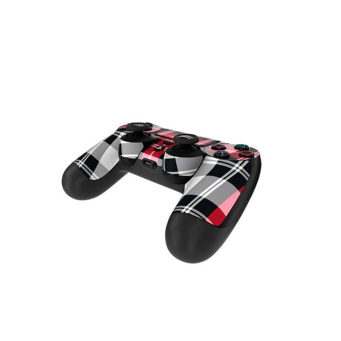 Red Plaid - Sony PS4 Controller Skin