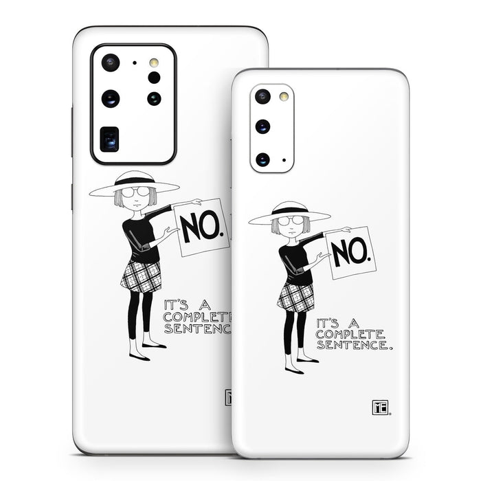 Sentence - Samsung Galaxy S20 Skin
