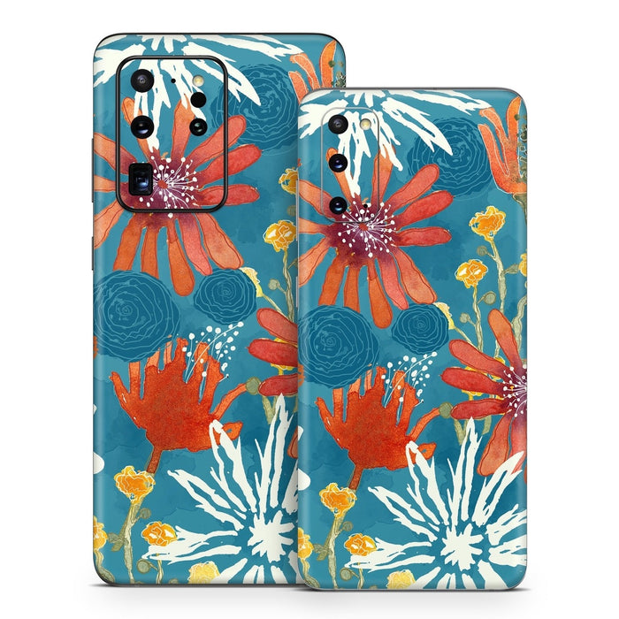 Sunbaked Blooms - Samsung Galaxy S20 Skin