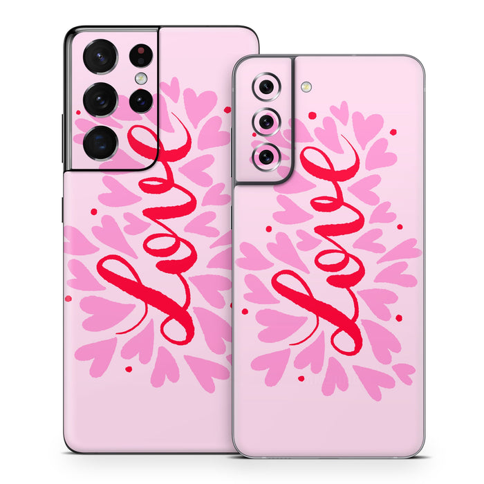 Love Hearts - Samsung Galaxy S21 Skin