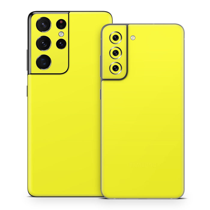 Solid State Lemon - Samsung Galaxy S21 Skin
