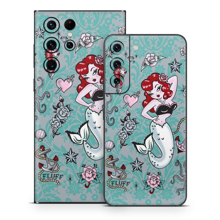 Molly Mermaid - Samsung Galaxy S22 Skin
