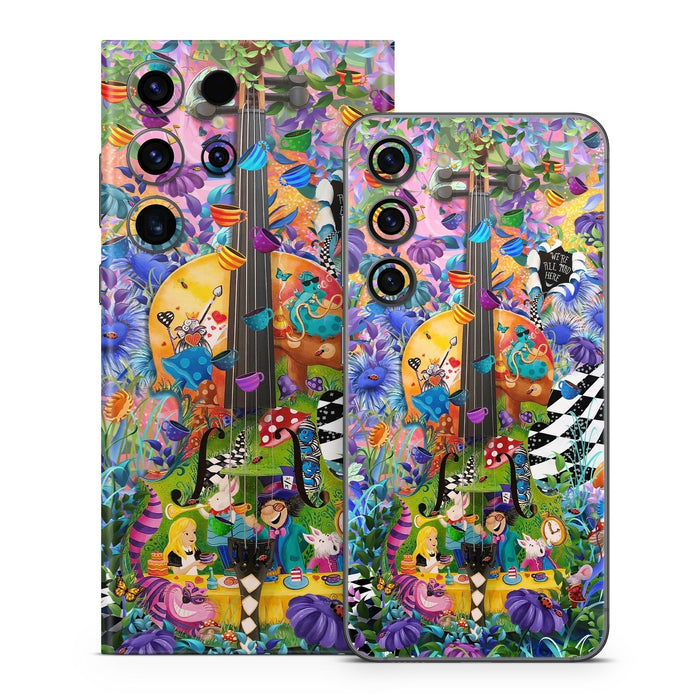 Alice's Wonderland Tea Party - Samsung Galaxy S23 Skin
