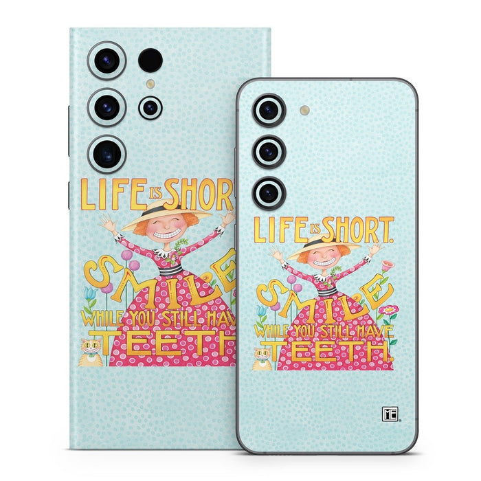 Life is Short - Samsung Galaxy S23 Skin