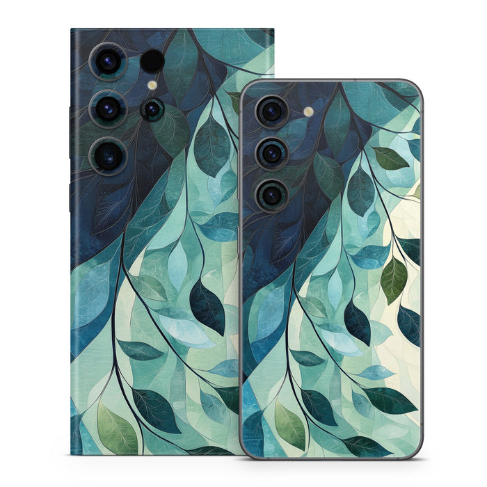 Teal and Indigo - Samsung Galaxy S23 Skin