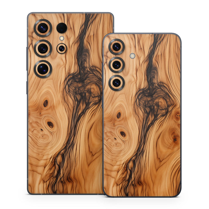 Olive Wood - Samsung Galaxy S25 Skin