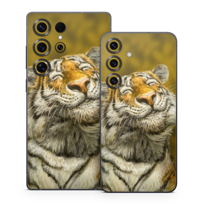 Smiling Tiger - Samsung Galaxy S25 Skin