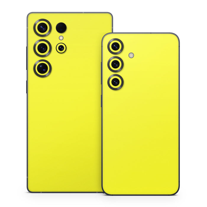 Solid State Lemon - Samsung Galaxy S25 Skin