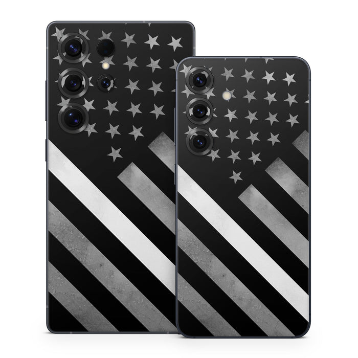 Thin White Line Hero - Samsung Galaxy S25 Skin