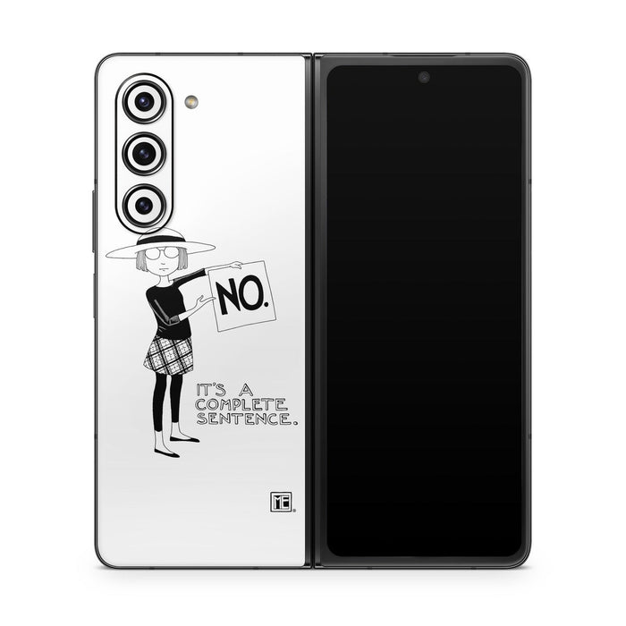Sentence - Samsung Galaxy Z Fold5 Skin