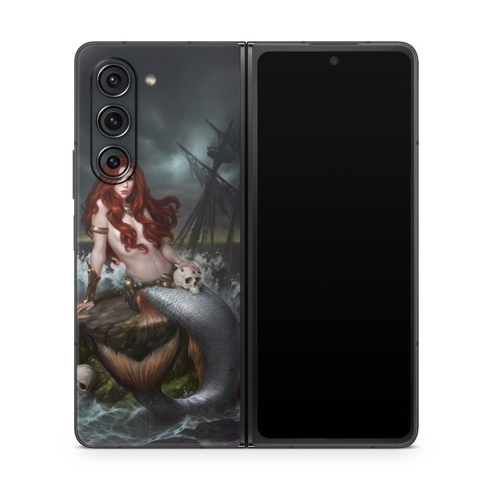 Ocean's Temptress - Samsung Galaxy Z Fold5 Skin